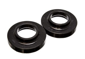 Jeep Wrangler Spring Isolators - Front - Energy Suspension - Performance Polyurethane - Black - `97-`06